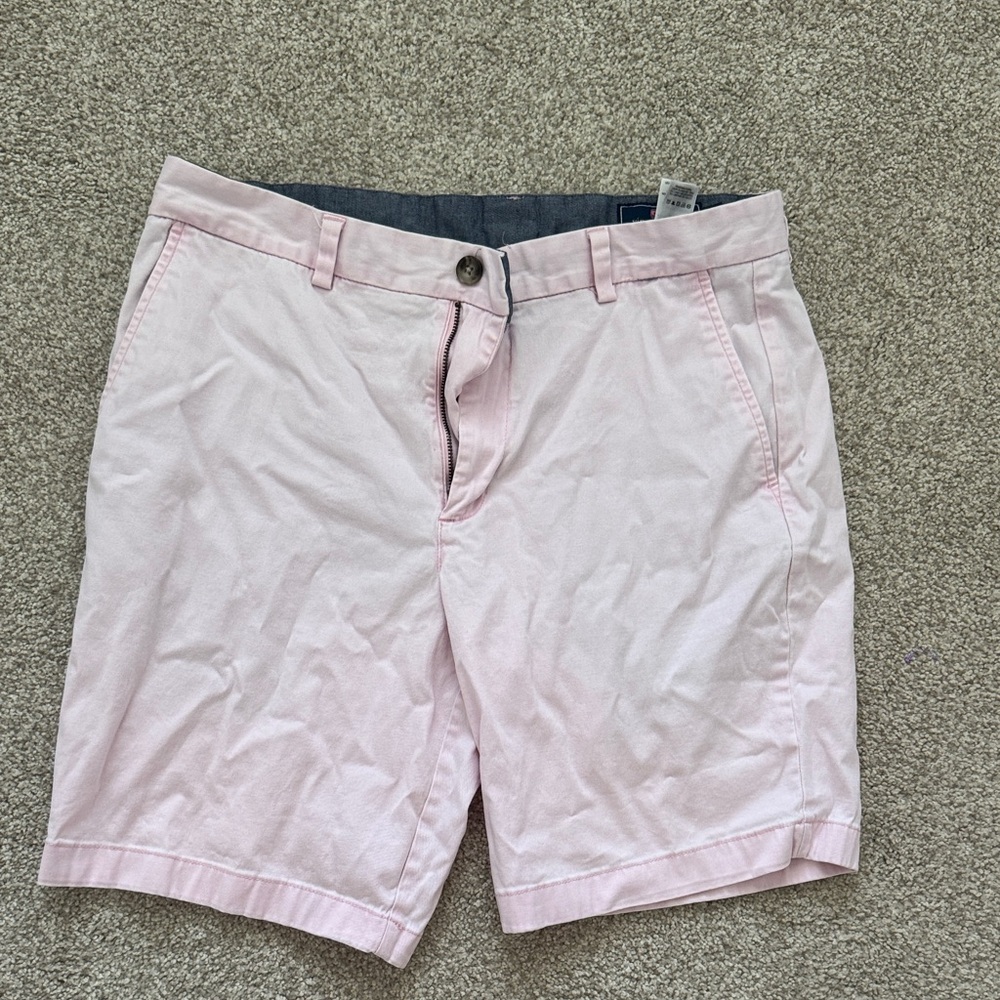 Vineyard Vines Light Pink Flat Front Shorts